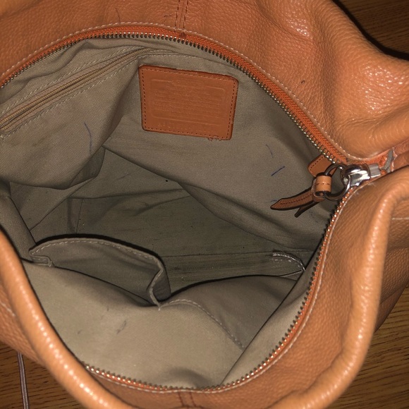 Coach Tan Leather Hobo - Picture 5 of 5